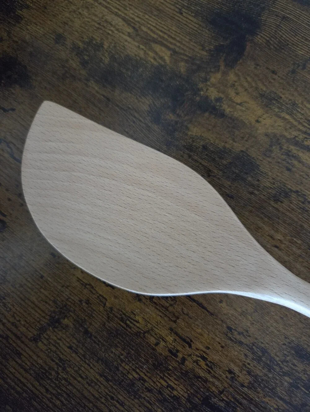 Tramontina Natural Wood Spatula - Beechwood Cooking Spoon